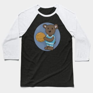 Basketball bear Baseball T-Shirt
